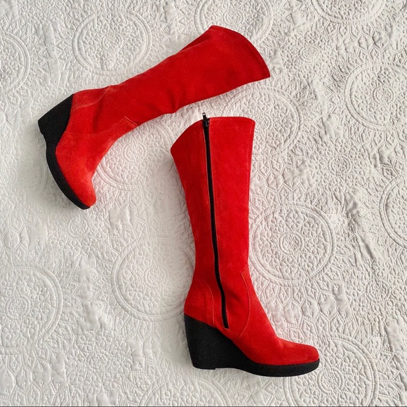 ❌SOLD❌ Italian suede go-go boots 🔥 - Picture 2 of 8